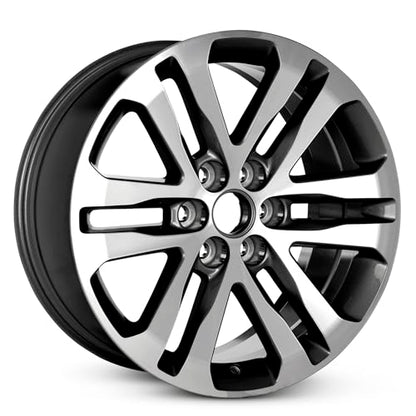 For 2015-2020 GMC Canyon 18 Inch Machined Gray Alloy - Genuine OEM Rim - Road Ready SUV Wheel