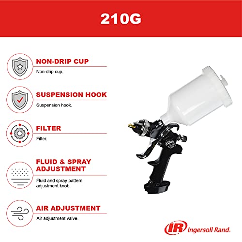 Ingersoll Rand 210G Gravity Feed Spray Gun