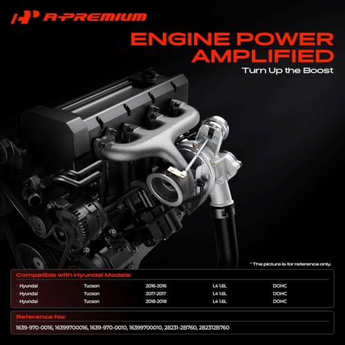 A-Premium Complete Turbocharger Turbo Kit with Gasket