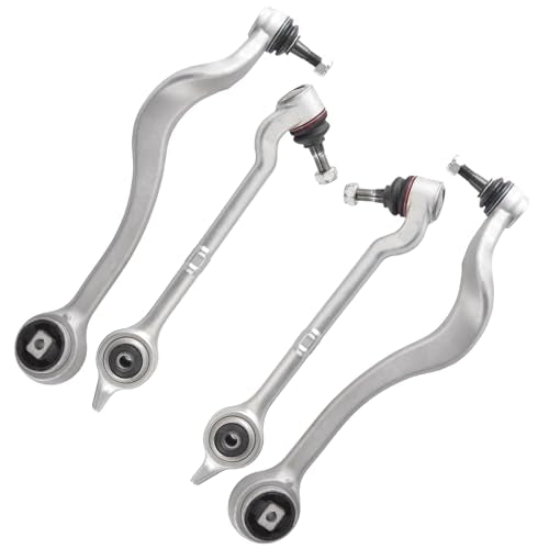 ASTARPRO 4pcs Front Lower Control Arm with Ball Joint Assembly Forward and Rearward Compatible with 1997-2003 BMW E39 525i 528i 530i