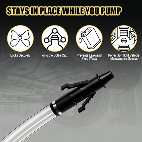 30cc Hand Oil Pump for Gallon & Wide Quart Bottles
