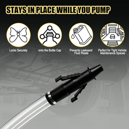 30cc Hand Oil Pump for Gallon & Wide Quart Bottles