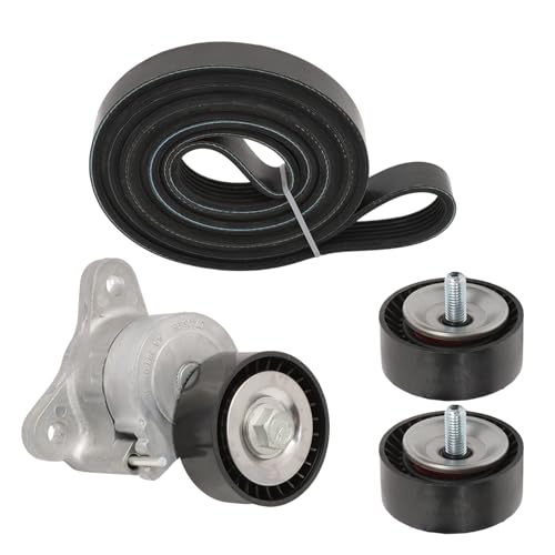 Serpentine Belt Tensioner Idler Pulley Kit Fits Journey Compass 08-17