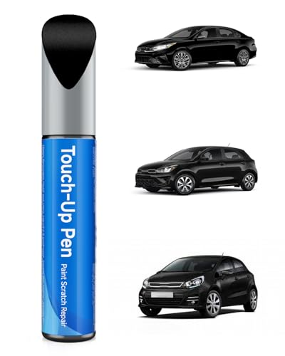 Touch Up Paint Compatible with Kia Exact Match Touch Up Paint Car Scratch Repair (Fusion Black（FSB）) - color: Fusion Black（FSB）