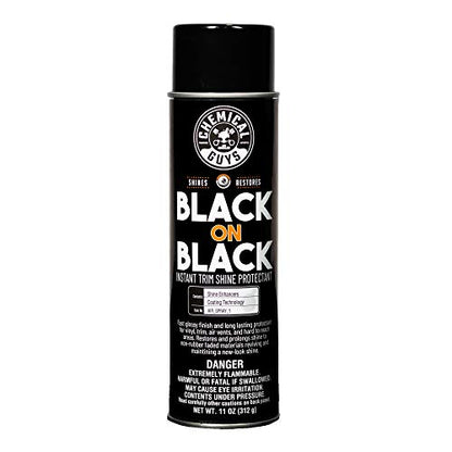 Chemical Guys, Black on Black Instant Exterior Trim Shine Dressing, 11 oz