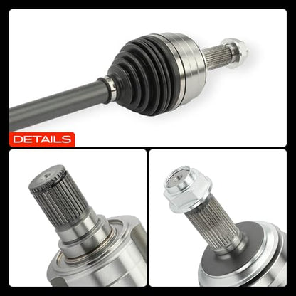 A-Premium Front Left Driver Side CV Axle Shaft Assembly - style: Front Driver Side