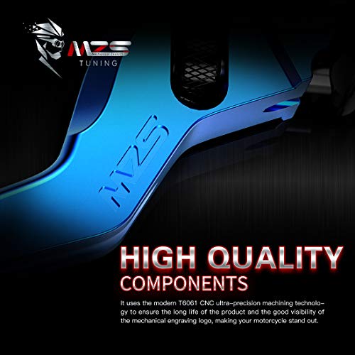 MZS Blue Brake Clutch Levers for MT07 FZ07 FZ09 MT09 XSR FZ1 FZ6 FZ8 Tenere - color: Blue, size: MT07/MT09/Tenere700/XSR700/XSR900/FZ1