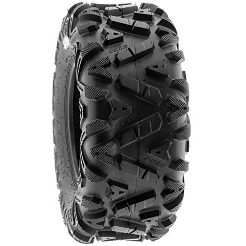 SunF ATV Tire 25x12-9 UTV Tire All Terrain Off-Road, 6 Ply Tubeless A033 - size: 25x12-9