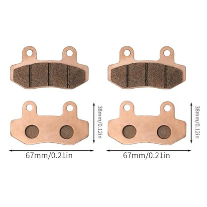 2Pcs Brake Pads for Sur Ron Ultra Bee, Rear Front Disc Brake Pads set Durable Electric Dirt Bike Brake Pads Motorcycle Parts