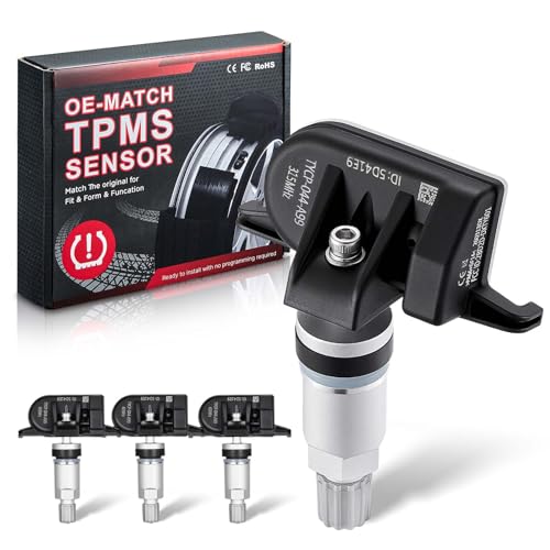 315MHz TPMS Sensor 4260748010 Pre-Programmed Tire Pressure Sensor 4PCS - size: 42607-48010