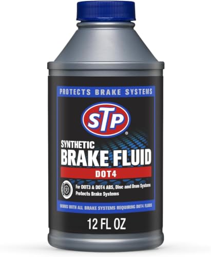 STP Synthetic Brake Fluid, Dot 4 Brake Fluid Protects_Brake Systems, ABS, Disc and Drum Systems, 12 Oz, STP (Pack of 6) - size: 12 Ounce (Pack of 6), style: Fluid