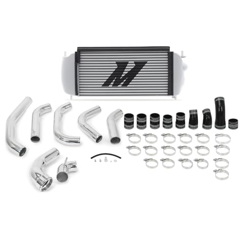 Mishimoto MMINT-F35T-15KPSL Performance Intercooler Kit Fits Ford F-150 3.5 EcoBoost 2015+ Silver - color: Silver Cooler, Polished Pipes