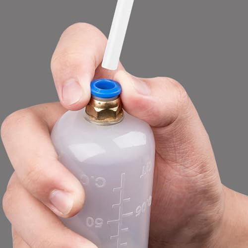 500CC Fluid Extractor Automotive, Oil Suction Syringe Fluid Transfer Pump with Long Rubber Hose, Manual Suction Vacuum Fuel Car Transfer Fluid Oil Change Evacuator