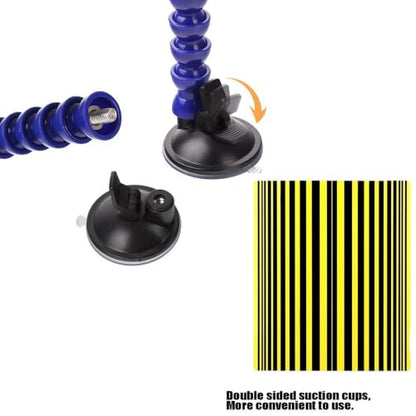 WHDZ Paintless Dent Repair Tool Line Board Reflector Board with Adjustable Holder - Automotive Paintless Dent Repair Tools (Not LED) - color: Yellow & Black