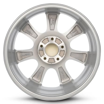 New OEM Replacement Wheel for 2011-2013 Hyundai Elantra 17x7 inch Aluminum Rim Painted Silver Fit 215/45R17