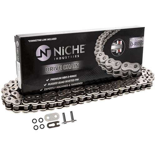 NICHE Drive Sprocket Chain Combo for Suzuki GSXR1000 GSXR1000Z Front 17 Rear 42 Tooth 530V O-Ring 110 Links - size: O-Ring Chain