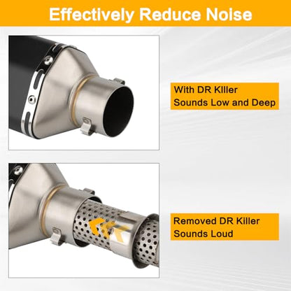 Universal Motorcycle DB Killer 51mm 2 Inch Exhaust Baffle - size: Style D