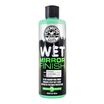 Chemical Guys, Wet Mirror Finish High Gloss Glaze for Clear Coat, 16 oz