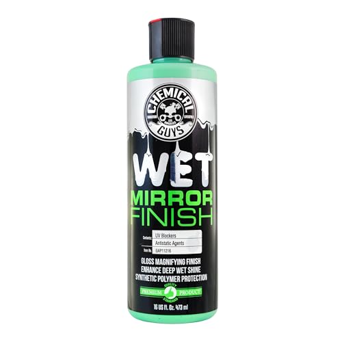 Chemical Guys, Wet Mirror Finish High Gloss Glaze for Clear Coat, 16 oz
