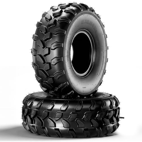 21x7-8 ATV Tires,6PR All-Terrain Tires,Tubeless,Pack of 2 - size: 21x7x8