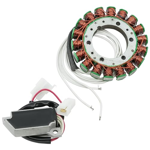 Caltric Stator & Regulator Rectifier Compatible with Yamaha Xv535 Xv-535 Xv 535 Virago 1987-2000 New