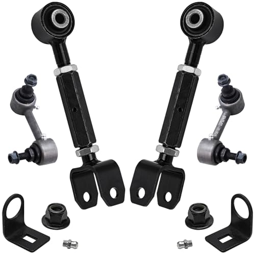 Detroit Axle - Rear Upper Control Arms Kit for 2007-2016 Honda CR-V - size: 4CS48412/4PC