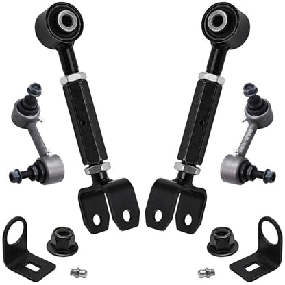 Detroit Axle - Rear Upper Control Arms Kit for 2007-2016 Honda CR-V - size: 4CS48412/4PC