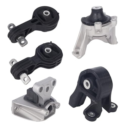 KUSATEC 5PCS Engine Motor & Transmission & Torque Strut Mount Set