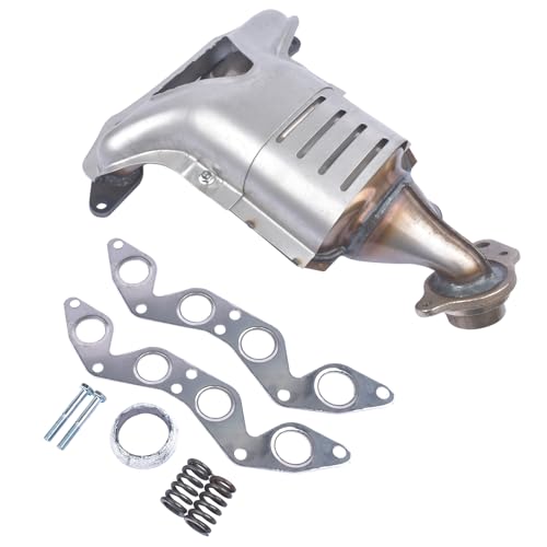 Exhaust Manifold w/Catalytic Converter Replacement for Honda Civic 4 cylinder 1.7L 2001-2005 18160-PLM-A50 18160-PLM-A00 674-608