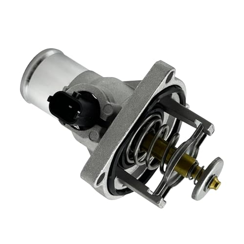 96984104 Engine Coolant Thermostat Housing Assembly for Chevy Aveo 2009-2011 Chevy Cruze 2011-2016 Chevy Sonic 2013-2018 Pontiac G3 2009-2010 55564891