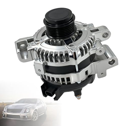 104210200 Alternator 12V 140A Compatible with 2010-2014 Cadillac CTS - size: 2010-2014 Cadillac CTS