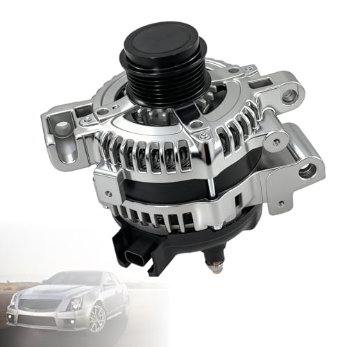 104210200 Alternator 12V 140A Compatible with 2010-2014 Cadillac CTS - size: 2010-2014 Cadillac CTS