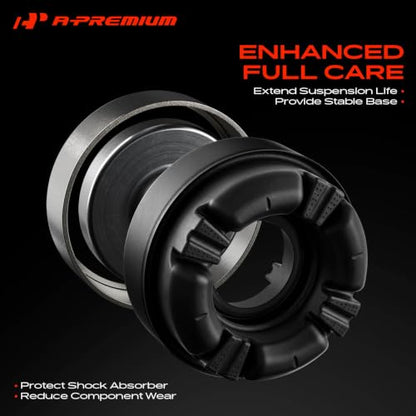 A-Premium Front Left Strut Mount Compatible with Nissan, Chevrolet - style: Front Left Side