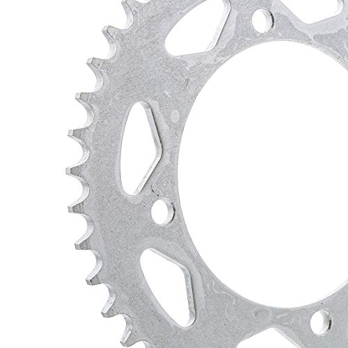 NICHE Drive Sprocket Chain Combo for Yamaha Virago V-Star 250 Route 66 XV250 Front 16 Rear 45 Tooth 520V O-Ring 114 Links - size: O-Ring Chain