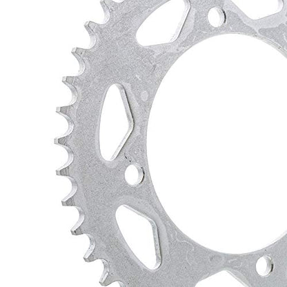 NICHE Drive Sprocket Chain Combo for Yamaha Virago V-Star 250 Route 66 XV250 Front 16 Rear 45 Tooth 520V O-Ring 114 Links - size: O-Ring Chain