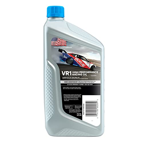 Valvoline VR1 Racing SAE 10W-30 Motor Oil 1 QT (Pack of 2) - size: 1 QT (Pack of 2), style: VR1