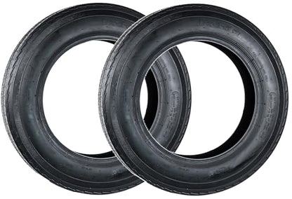 eCustomrim 2-Pack 4.80-12 480-12 12 Inch 6-Ply Bias Trailer Tire Load C