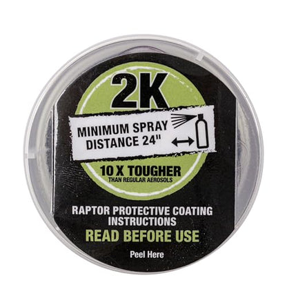 Raptor 2K Bedliner Aerosol, Protective Coating, 13.2 OZ - color: Flame Red