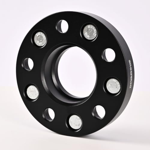 2pc Forged 5x4.75 Hubcentric Wheel Spacers 1 Inch Thick with M12x1.5 Studs - size: 1 Inch-2 PCS