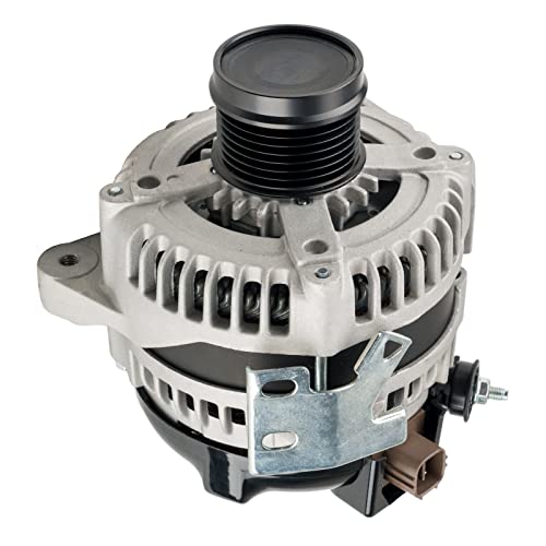 100Amp Alternator Compatible With 2007-2009 Camry 2009-2010 COROLLA 2009-2013 MATRIX 2009-2010 VIBE L4 2.4L Replace 11195,27060-0H110,AL3321X,88975511,88975511,104210-4880 - style: 11195N