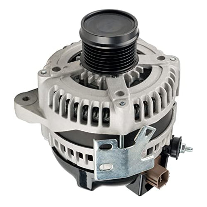 100Amp Alternator Compatible With 2007-2009 Camry 2009-2010 COROLLA 2009-2013 MATRIX 2009-2010 VIBE L4 2.4L Replace 11195,27060-0H110,AL3321X,88975511,88975511,104210-4880 - style: 11195N