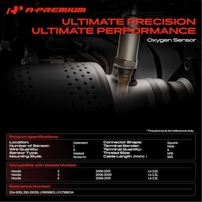 A-Premium O2 Oxygen Sensor Compatible with Mazda