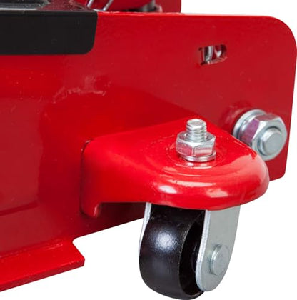 BIG RED 2.5 Ton (5000 lb) Capacity Hydraulic Low Profile Trolley Floor Jack - size: 2.5 Ton (5,000 lb) single pump quick lift, style: Steel