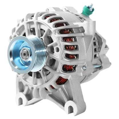 New Alternator Replacement for Ford 2004-2008 Ford F-150, 05-06 Expedition, 2005-2006 Lincoln Navigator, 06-08 Mark LT, 4.6L 5.4L, AFD0110 4L3U-10300-BA 4L3U-10300 4L3Z-10346 5L7T-10300-CB 8318 - size: 8318N