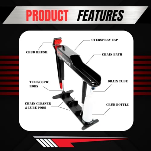 Moto Chain-Mate - The Ultimate Motorcycle Chain Cleaning and Lubrication Kit !