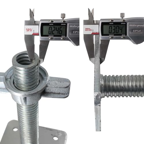 Adjustable Support Jack, 17" - 25" Adjustment Range - size: 17-25