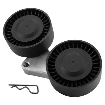 AULINK 11281742858 Belt Tensioner Assembly with Pulley For BMW 4.4/4.8/6.0L - size: 38063