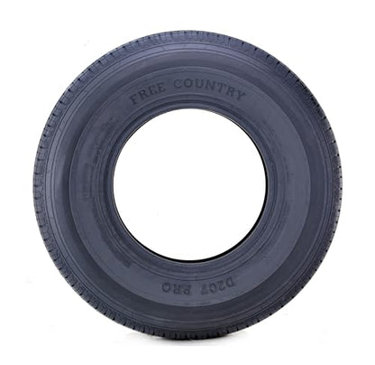 FREE COUNTRY 6 Premium Trailer Tires ST235/85R16 12PR LRF 124N /Scuff Guard - size: Set 6