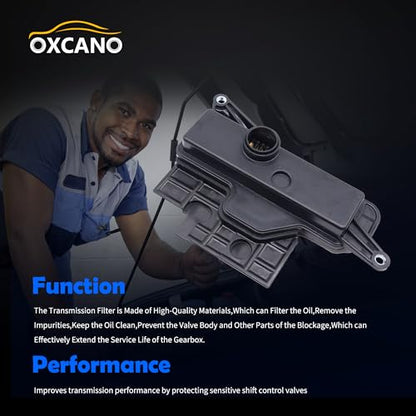 Automatic Transmission Fluid Filter with Pan Gasket Compatible with Toyota - style: 3533073010