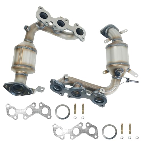 Left&Right Catalytic Converter Compatible with Toyota Highlander 2004-2007 3.3L, Sienna 2004-2006 3.3L, Lexus RX330 2004-2006 V6 AWD ONLY (EPA Compliant) - size: for Toyota Highlander 04-07 3.3L AWD